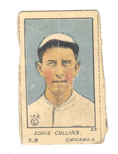 Eddie Collins 1920 W516-1 #23 HOF Chicago White Sox Rare Hand Cut In Plastic