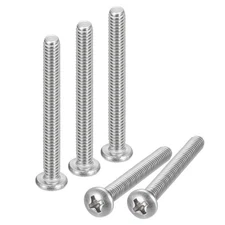 #8-32x2" Pan Head Machine Screws, Stainless Steel 18-8 Screw, Pack of 20