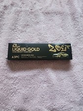 3PK Permanent Liquid Chrome/ Gold Paint Pens Mirror Finish for Metal Plastic Mod