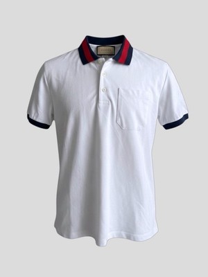 GUCCI PIQUET POLOSHIRT  ABSOLUT NEUWERTIG, L