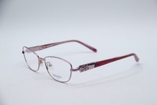 NEW VERA WANG LUXE DIAPHANOUS LI GOLD PURPLE AUTHENTIC FRAMES EYEGLASSES 51-15