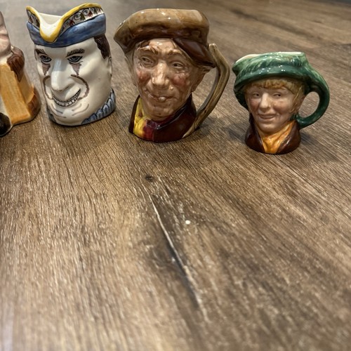 Lot Vintage Royal Doulton Toby Jug Mug Miniature France Germany Japan England - Imagen 4 de 10