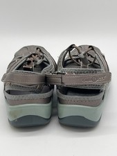 Orthofeet Sandalias ortopédicas Sahara ajustables de tres correas para mujer, color negro, talla 5