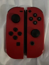 Nintendo Switch Joy-Cons Pair Controller HAC-015/HAC-016 Red Untested
