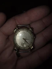 BULOVA Watch Art Deco  Men's Fancy Lugs 10K Gold RGP 21J For Restoration/Repair