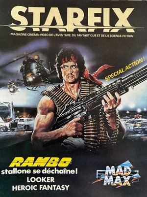 Starfix Magazin Nr.2, Sylvester Stallone, Looker, Mad Max, Heroic Fantasy, 1983