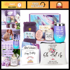 Unique Birthday Gifts for Women - Friendship Gift Basket, Coffee Mug & More!