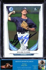 2014 Bowman *Dylan Floro **Card #BCP16** AUTO (RC)