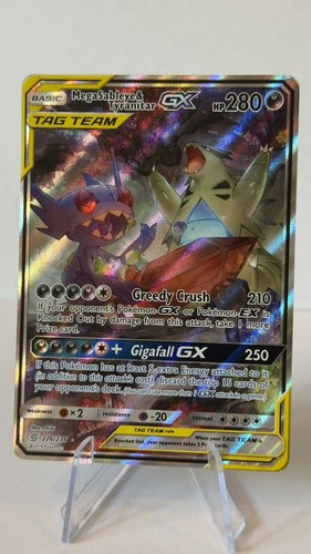 Pokemon Mega Sableye & Tyranitar GX 226/236 Alternate Art Unified Minds Tag Team