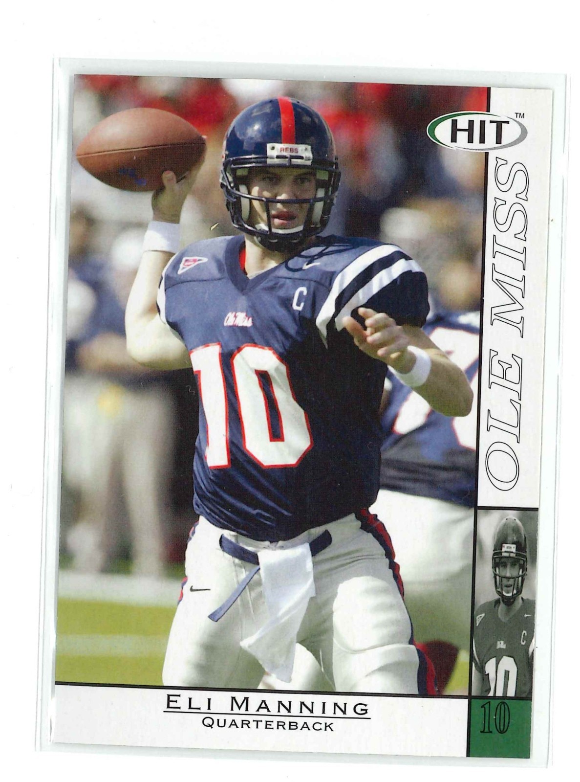 2004 Sage Hit Eli Manning RC #10 - NM
