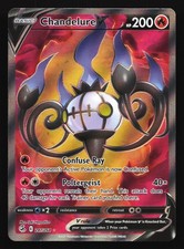Chandelure V (Full Art) 247/264 SWSH08: Fusion Strike Ultra Rare Pokemon Card