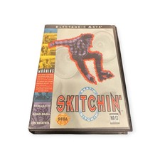 Skitchin (Sega Genesis, 1993) CIB Complete In Box Authentic Working Tested