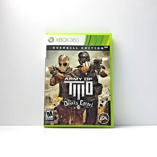 Army of Two: The Devil's Cartel Overkill Edition Xbox 360 Mint CIB Refurbished