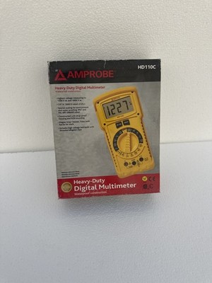 AMPROBE HD110C Tragbares Digitales Multimeter 1000V AC 1500V DC 30 kA