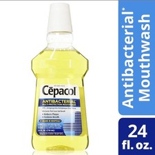 Cepacol Antibacterial Multi-Protection Mouthwash, 24 fl oz EXP: 04/2026