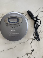 Sony D-FJ61 Portable CD Player Working  RM-CD5F Remote Control Switch OEM Nice