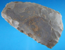 Very Fine Authentic Paleo Uni Faced Knife Jefferson Co KY  SCA COA Arrowheads