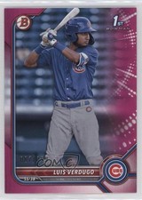 2022 Bowman Prospects Fuchsia Border 87/299 Luis Verdugo #BP-147 1u6