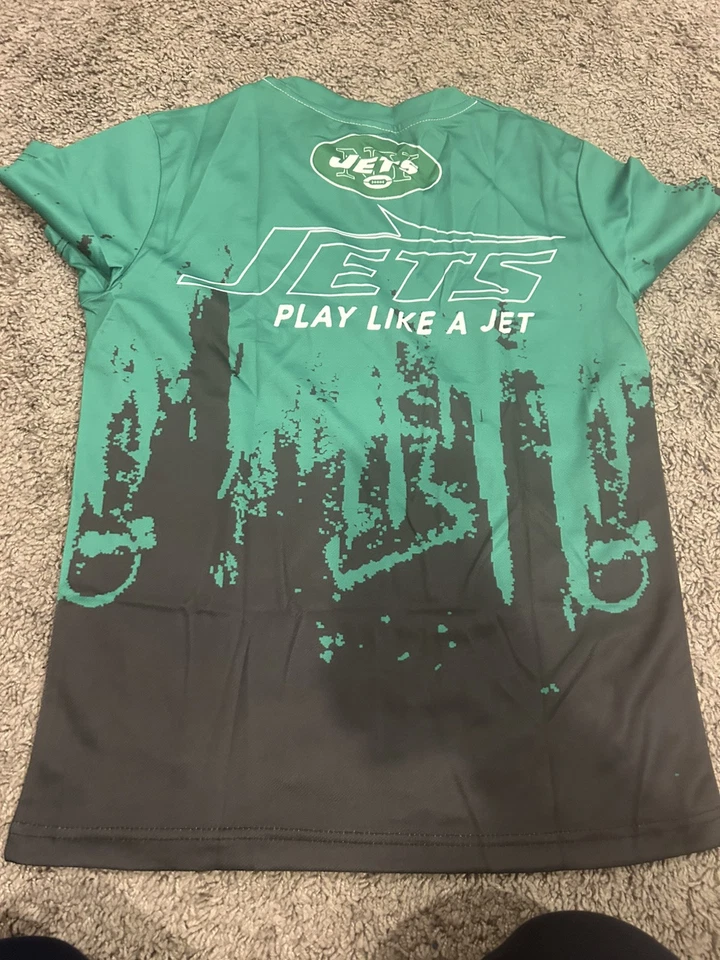 Camiseta manga corta NFL New York Jets, nueva sin etiquetas. Pulsera Posavasos y Llavero! Foto 2 de 4