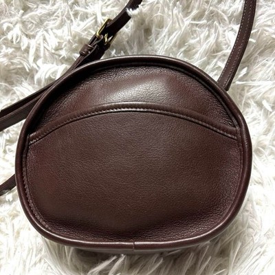 COACH レザー ボディバッグ ブラウン Coach 9139 Vintage Milk Chocolate Brown Leather Bellini Small