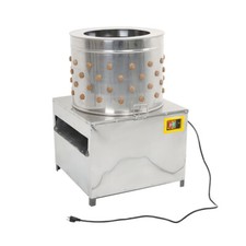 Chicken Plucker Stainless Steel Plucking Machine Poultry De-Feather Remove 110V