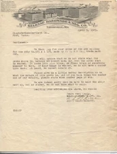 Letterhead Louisville KY Belknap Hardware & Mfg Co with Factory View 1929