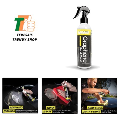 Easy Apply Graphene Burst Coat - Lasting Shine & Stain Resistance for Your Car