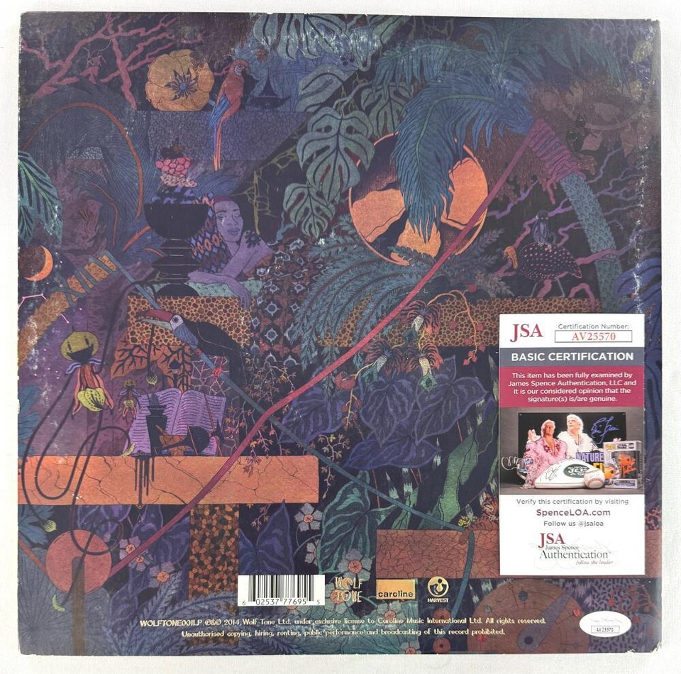 Glass Animals Full Band x4 Signed Autograph Album Vinyl Record LP