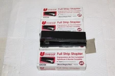 Four NEW Universal Office Products Full Strip Staplers 43026