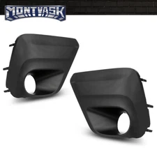 Fit For 2019-2021 Subaru Forester Front Bumper Fog Light Cover Bezel Left+Right