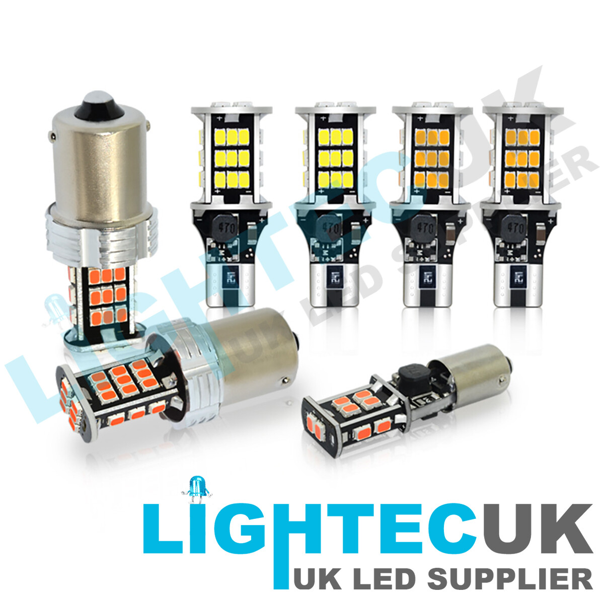 Vauxhall Opel Grandland X Rear Light LED Upgrade Kit Reverse Brake Fog