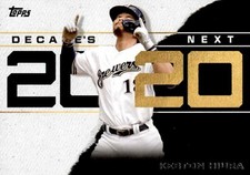 2020 Topps Decade's Next #DN7 Keston Hiura Milwaukee Brewers