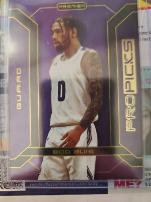 2021-22 Premier Pro Picks Basketball Purple HOLO Boo Buie #PP-5