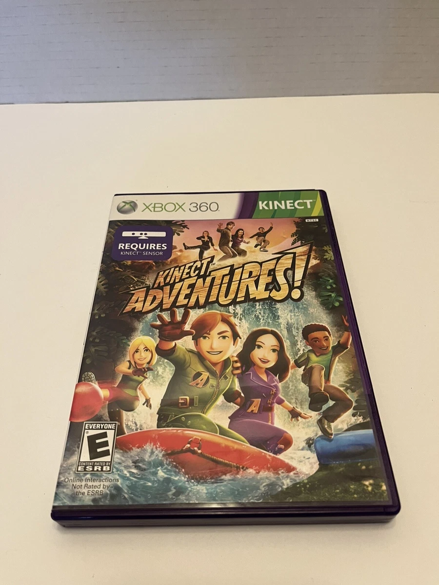 Kinect Adventures Xbox 360 Xbox One Compatible Video Game Complete W/ Manual