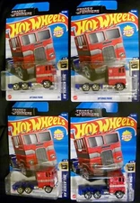 Hot Wheels OPTIMUS PRIME 104/250 HW Screen Time (Lot of 4) 2025