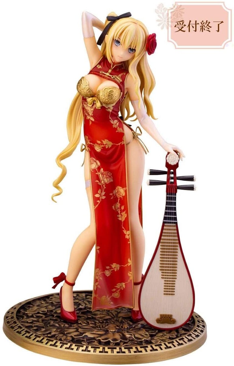 Alphamax T2 Art Girls STP PVC Statue 1/6 Jin-Lian Red Ver. 27 cm