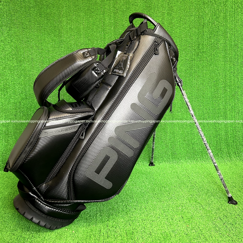 Ping Golf HOOFER TOUR Stand Carry Bag Black 9.5" Divider 4way Double Strap 2023 - Picture 1 of 12