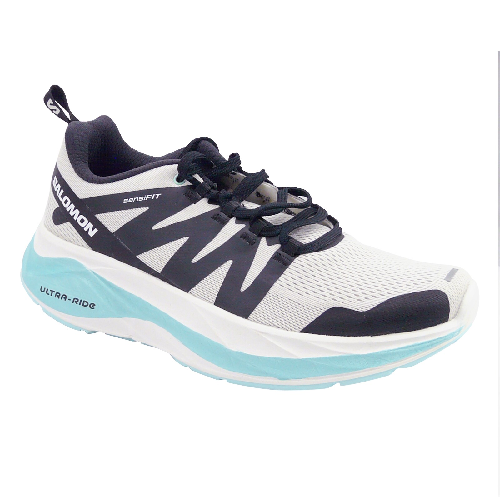 Scarpe da trail running Salomon GlideMax Lunroc nero tanger turchese US 8