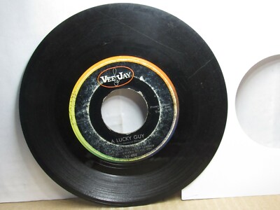  Old 45 RPM Record - Vee-Jay VJ 494 - King Pins - A Lucky Guy / Dance, Romeo, Da
