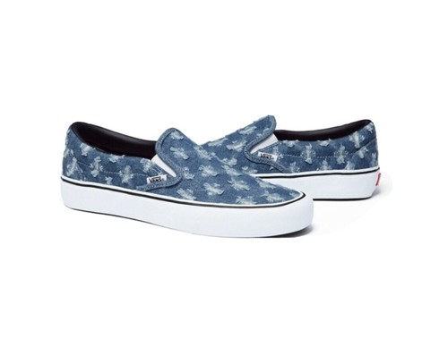 Supreme Van Slip-On Supreme Hole Punch 
