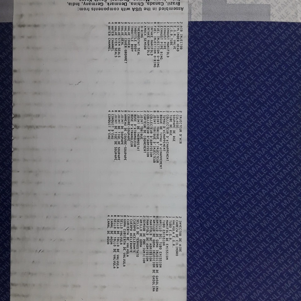 Engine Cylinder Head Gasket Set Fits Chevrolet Silverado GMC Sierra 1500 2005-07 - Image 4 of 4