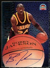 Jackson Rookie Auto RC 1997 Score Board Basketball Signatures Silver Bobby #