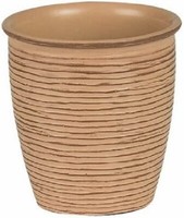 "2 StüCk Spirella Zahnputzbecher \"Darwin Biscuit\", Erdfarben, 9,5 X 8,5 Cm"
