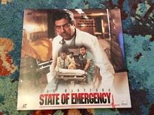 STATE OF EMERGENCY Laserdisc NEW/SEALED Joe Mantegna 1994 Hospital Drama