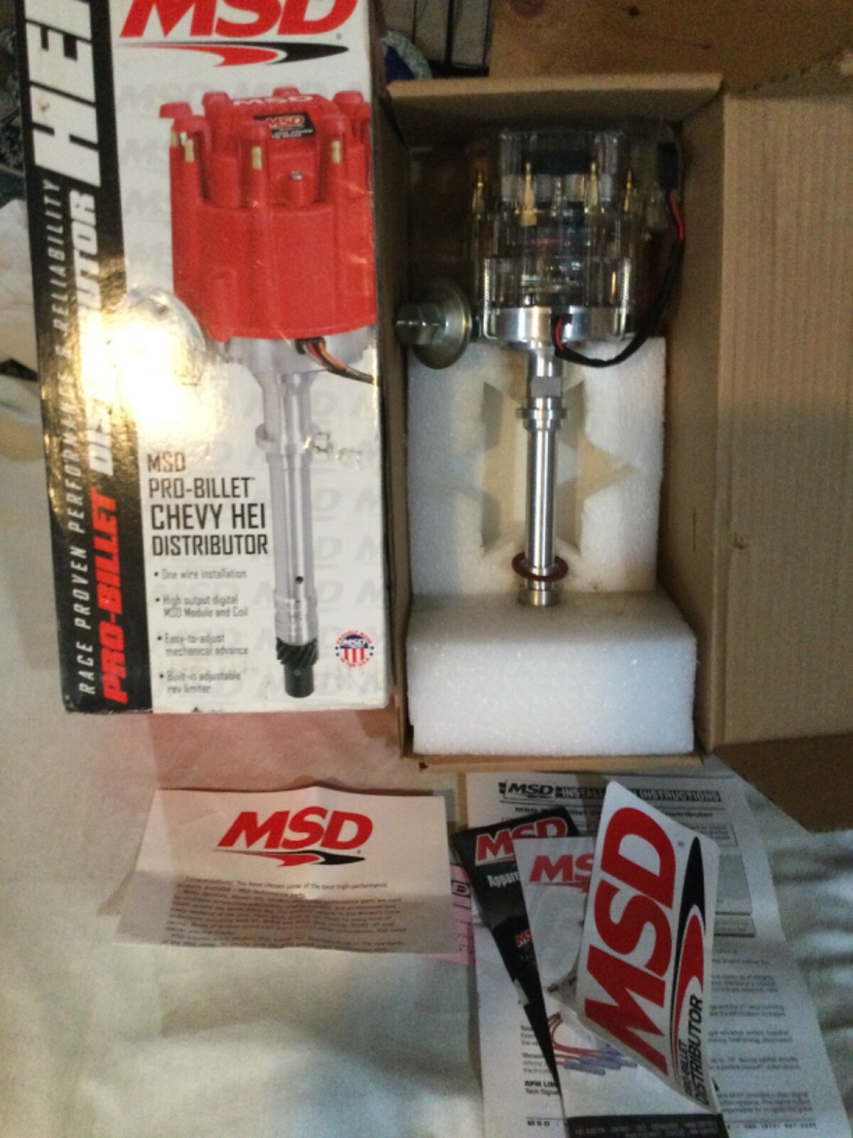 MSD pro billet distributor ATI part number 8365 eBay