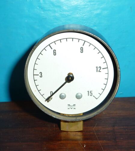 10 Marshalltown Messgeräte 0-15 Ist-Zustand für Steampunk Projekt - Bild 2 von 4