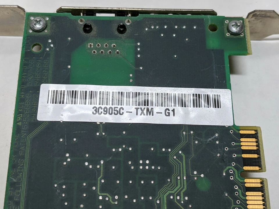 3 pcs. 3C905C-TXM-G1 3Com Etherlink 10/100 Mbps PCI Network Interface Card (NEW) - Image 3 of 4