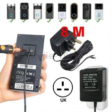 8M Power Supply Charging Adapter Charger Video Ring Doorbell Transformer For UK~