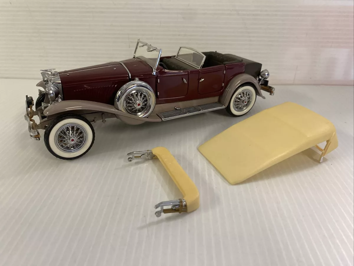 1987 FRANKLIN MINT PRECISION MODELS 1930 DUESENBERG J DERHAM TOURSTER 1 24
