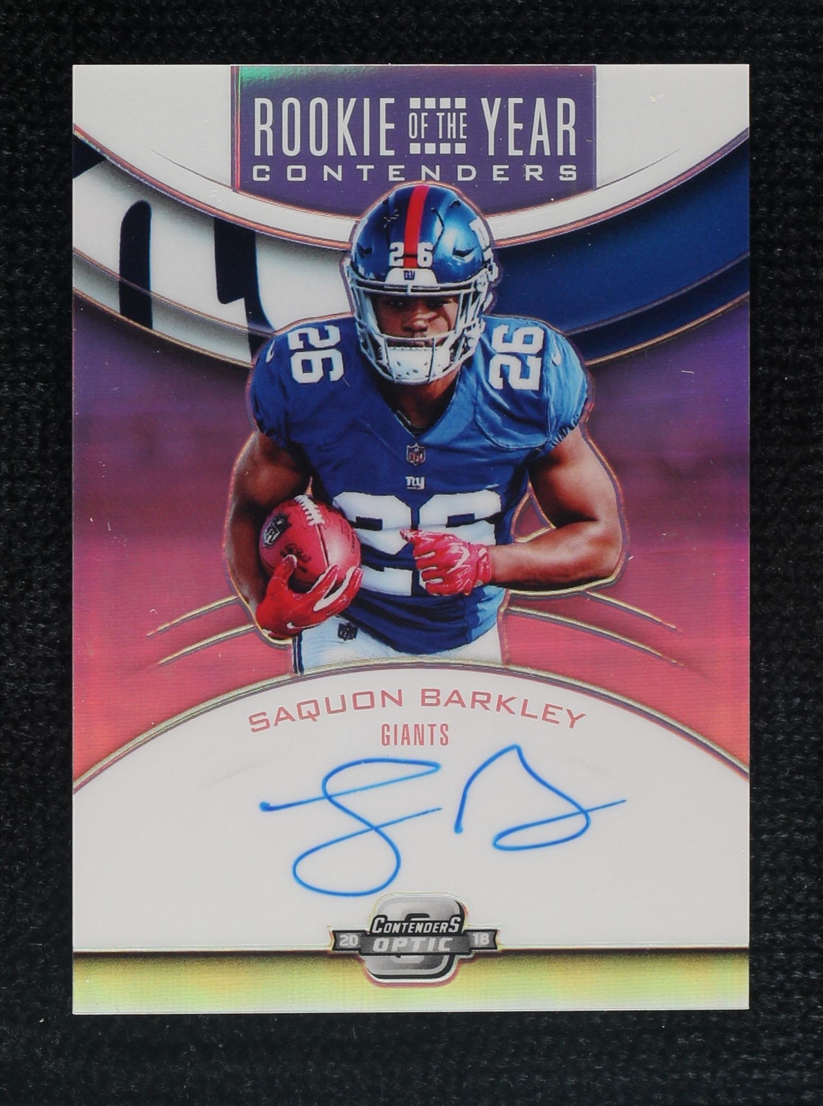 2018 Panini Contenders Optic Saquon Barkley #RYA-SB for sale